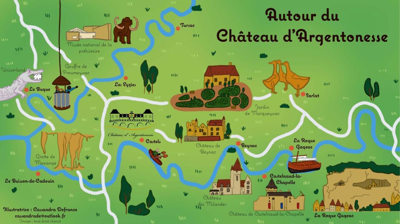 Chateau D'Argentonesse Castels Екстериор снимка